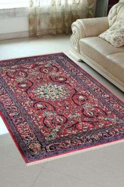 Floral Chandelier Silk Carpet
