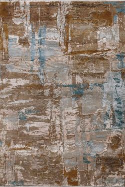 Airbrush Handspun wool Modern Area Rug