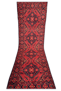 Four Diamond Afghani Rust Handknotted Runner