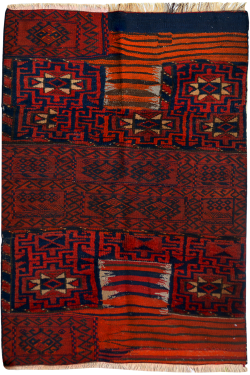 Saddle back Kilim Rug