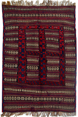 Four Quadrant Turkish Kilim Rug