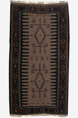 Camel back Beige Kilim Rug