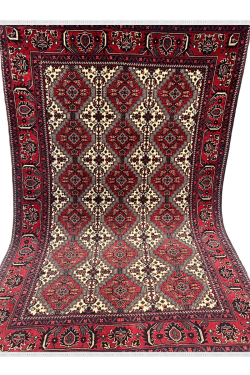 Three Panel Afghani Handmade Carpet