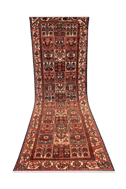 Multi Color Box Caucasian Afghan Handknotted Carpet