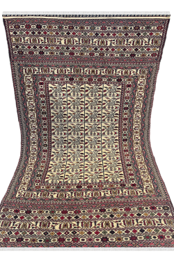 Needle Thread Handknotted Kilim 