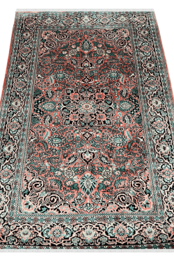 Handknotted Chakra Medallion Indian Rug