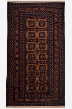 Camel Bokhara Afghan Carpet