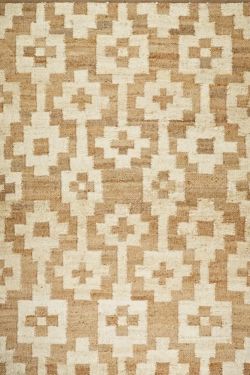 Symmetry Sand Handmade Jute Rug