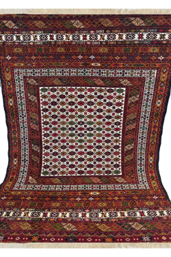 Bakhtiari Afghan Kilim Handmade Rug
