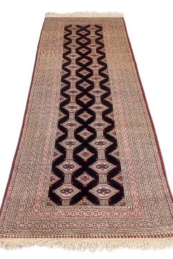 Blue Afghan Exclusive Corridor Handmade Runner Rug