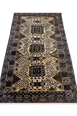 Oreo Baluch Handknotted Area Rug