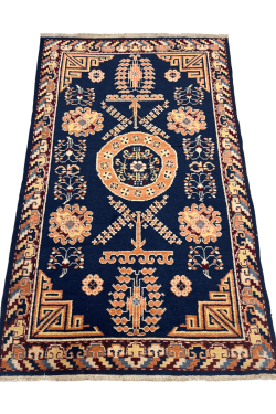 Blue Nile Chandelier Handmade Carpet 