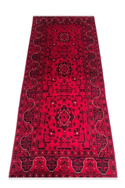 Rouge Cherry Afghan Baluch Handmade carpet