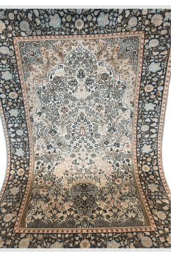 Phool Patti Kashan Handknotted Rug
