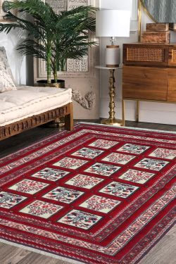 Floral Kilim Turkish Handmade Rug