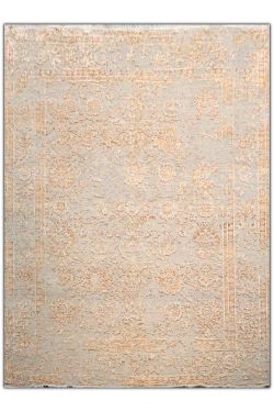Beige Drift 8x10 Handknotted Modern Area Rug