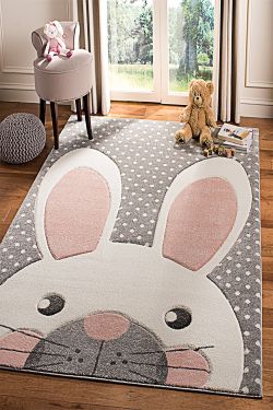 Cat Kids Handknotted Rug