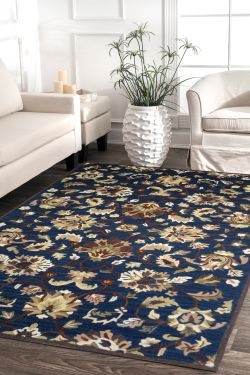 Jewel Blue Handtufted Modern Carpet