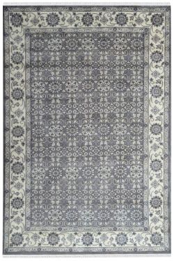 Linear Interior Monochrome Rug