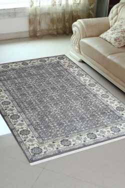 Linear Interior Monochrome Rug