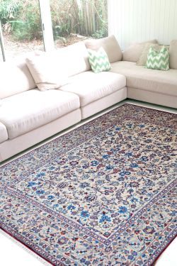  Persian Motifs Traditional Wool Carpet