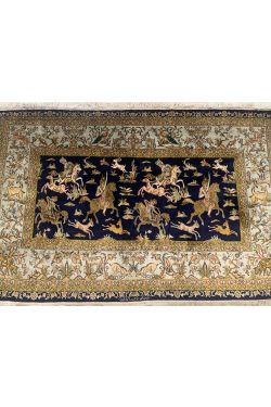 Silk rug 