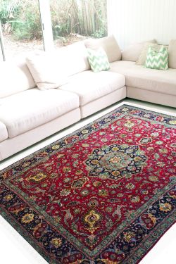 Ardabil Neel Woolen Carpet 