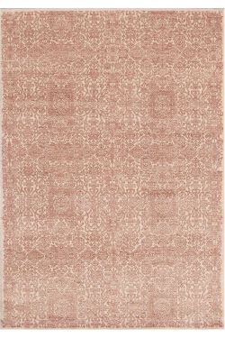 Neutral Light Brown Self-Patterned Handmade Rug