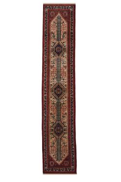 Emirate of Bukhara Handknotted Wool Runner