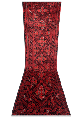 Corridor Afghani Handknotted Turkmen Runner