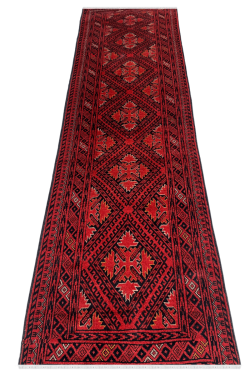 Corridor Afghani Handknotted Turkmen Runner