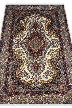 Handknotted Kadah Design Wool Carpet