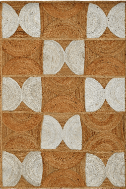 Bow Tie Handmade Jute Carpet