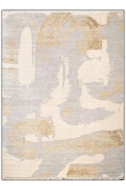 Sky Mist 8x10 Handknotted Modern Area Rug