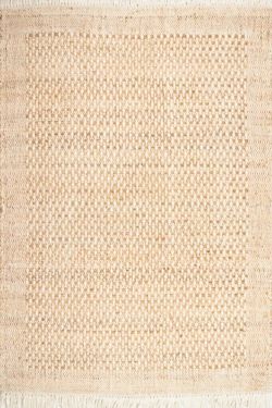 Savanna Weave Solid Handcrafted Jute Carpet