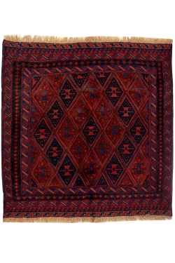 Boho-Chic Handmade Kilim Carpet