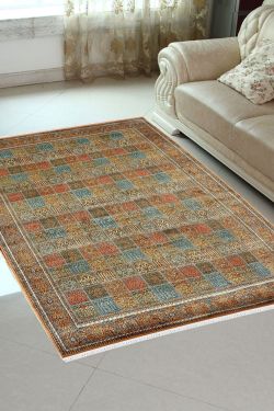 Beautiful Neel Handknotted Kashmiri Silk Rug