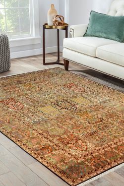 Jewel Box Hamadan Handknotted Area Rug 