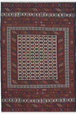 Caucasian Kilim Multi Color Area Rug