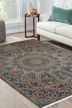 Tabriz Medium Silk Area Rug