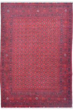 Bukhara Panel Mori Afghan Rug