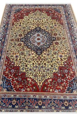 Center Medallion Kashmiri Baku Handmade Rug