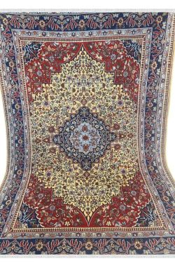 Center Medallion Kashmiri Baku Handmade Rug