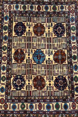 Chakra Caucasian Afghan Handmade Carpet