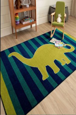 Dinosaur Kids Handmade Rug