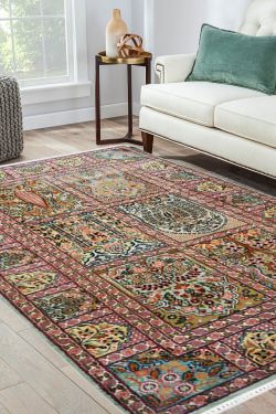 Trio Hamadan Silk Area Rug