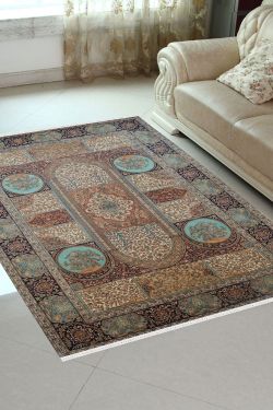 Chakra Tree of Life Masterpiece Pure Silk Rug