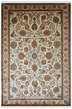 Paisley Ivory Kashan