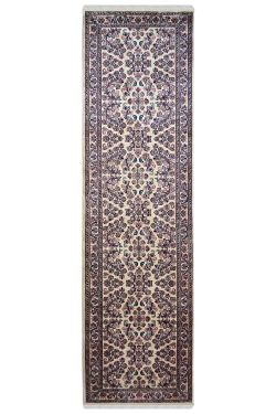 Flower Patti Traditional Wool Runner