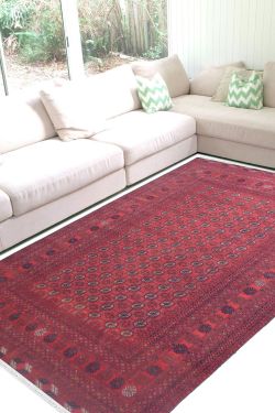 Noor Motif Afghani Medium Rug